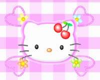 Example of Hello Kitty screensaver